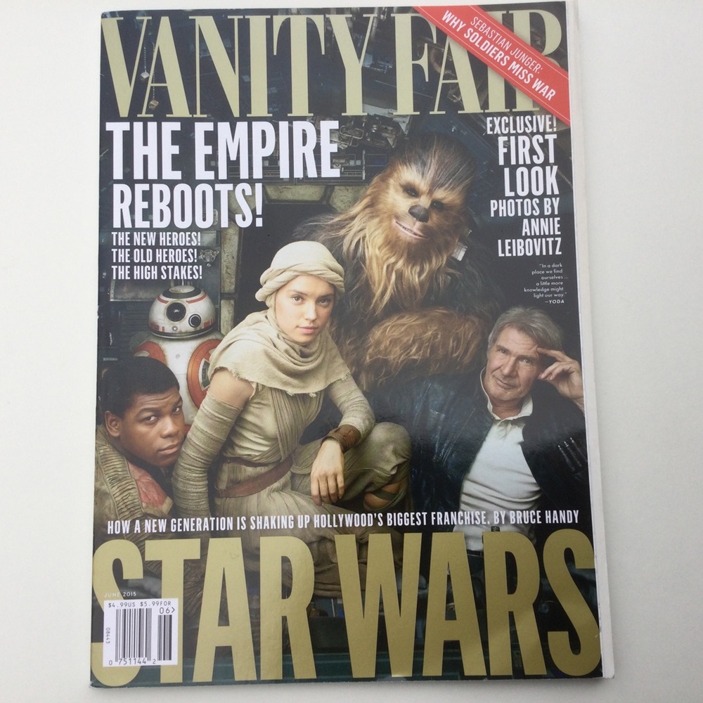 Star Wars Reboot Vanity Fair Magazine Issue June 2015